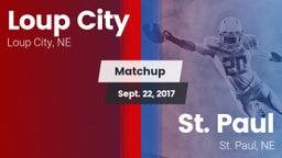 Matchup: Arcadia/Loup City vs. St. Paul  2017