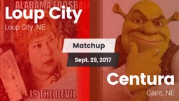 Matchup: Arcadia/Loup City vs. Centura  2017