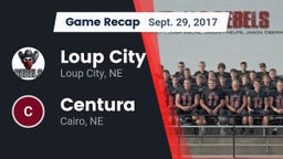 Recap: Loup City  vs. Centura  2017