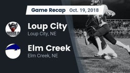 Recap: Loup City  vs. Elm Creek  2018
