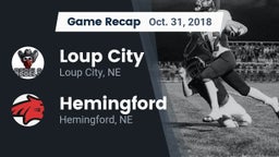 Recap: Loup City  vs. Hemingford  2018