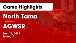 North Tama  vs AGWSR  Game Highlights - Jan. 14, 2021
