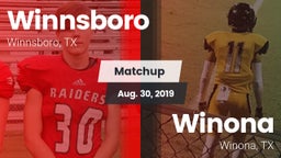 Matchup: Winnsboro vs. Winona  2019