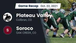 Recap: Plateau Valley  vs. Soroco  2021