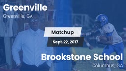 Matchup: Greenville vs. Brookstone School 2017