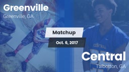 Matchup: Greenville vs. Central  2017