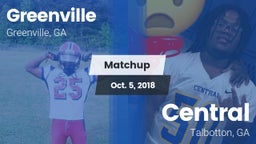 Matchup: Greenville vs. Central  2018