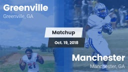 Matchup: Greenville vs. Manchester  2018
