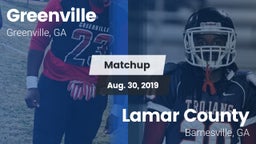 Matchup: Greenville vs. Lamar County  2019