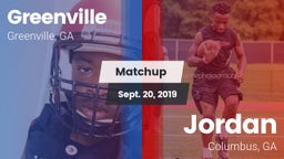 Matchup: Greenville vs. Jordan  2019