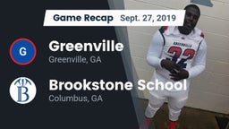 Recap: Greenville  vs. Brookstone School 2019