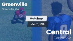 Matchup: Greenville vs. Central  2019