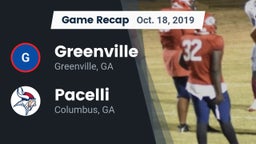Recap: Greenville  vs. Pacelli  2019