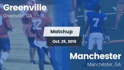 Matchup: Greenville vs. Manchester  2019