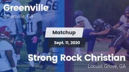 Matchup: Greenville vs. Strong Rock Christian  2020