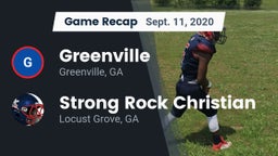 Recap: Greenville  vs. Strong Rock Christian  2020