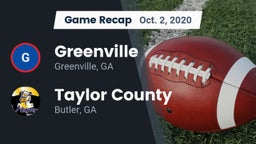 Recap: Greenville  vs. Taylor County  2020