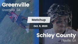 Matchup: Greenville vs. Schley County  2020