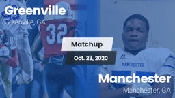 Matchup: Greenville vs. Manchester  2020