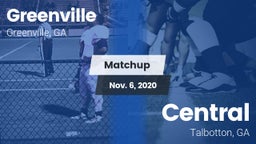 Matchup: Greenville vs. Central  2020