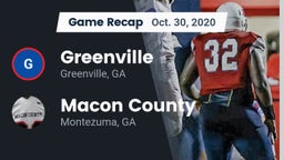 Recap: Greenville  vs. Macon County  2020