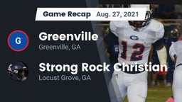Recap: Greenville  vs. Strong Rock Christian  2021