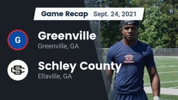 Recap: Greenville  vs. Schley County  2021