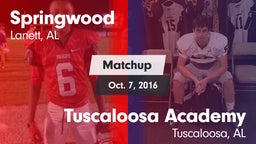Matchup: Springwood vs. Tuscaloosa Academy  2016