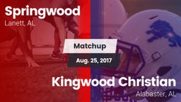 Matchup: Springwood vs. Kingwood Christian  2017