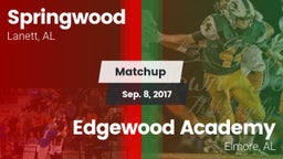 Matchup: Springwood vs. Edgewood Academy  2017