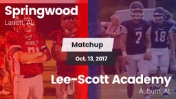Matchup: Springwood vs. Lee-Scott Academy 2017