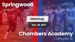 Matchup: Springwood vs. Chambers Academy  2017