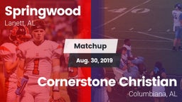 Matchup: Springwood vs. Cornerstone Christian  2019