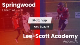 Matchup: Springwood vs. Lee-Scott Academy 2019