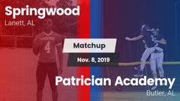 Matchup: Springwood vs. Patrician Academy  2019