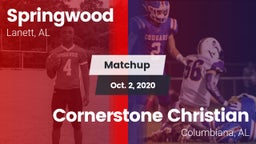 Matchup: Springwood vs. Cornerstone Christian  2020
