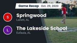 Recap: Springwood  vs. The Lakeside School 2020