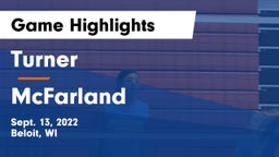Turner  vs McFarland  Game Highlights - Sept. 13, 2022