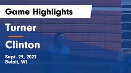 Turner  vs Clinton  Game Highlights - Sept. 29, 2022