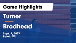Turner  vs Brodhead  Game Highlights - Sept. 7, 2023