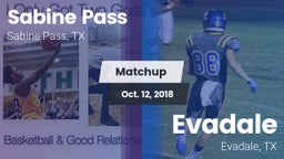 Matchup: Sabine Pass vs. Evadale  2018