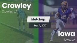 Matchup: Crowley vs. Iowa  2017