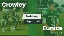 Matchup: Crowley vs. Eunice  2017