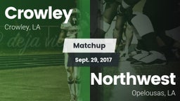 Matchup: Crowley vs. Northwest  2017