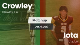 Matchup: Crowley vs. Iota  2017