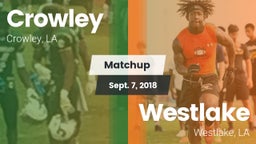 Matchup: Crowley vs. Westlake  2018