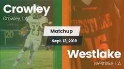 Matchup: Crowley vs. Westlake  2019