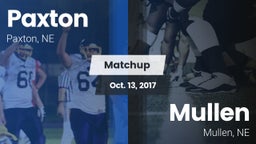Matchup: Paxton vs. Mullen  2017