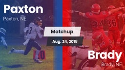 Matchup: Paxton vs. Brady  2018