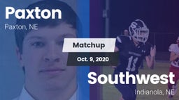 Matchup: Paxton vs. Southwest  2020